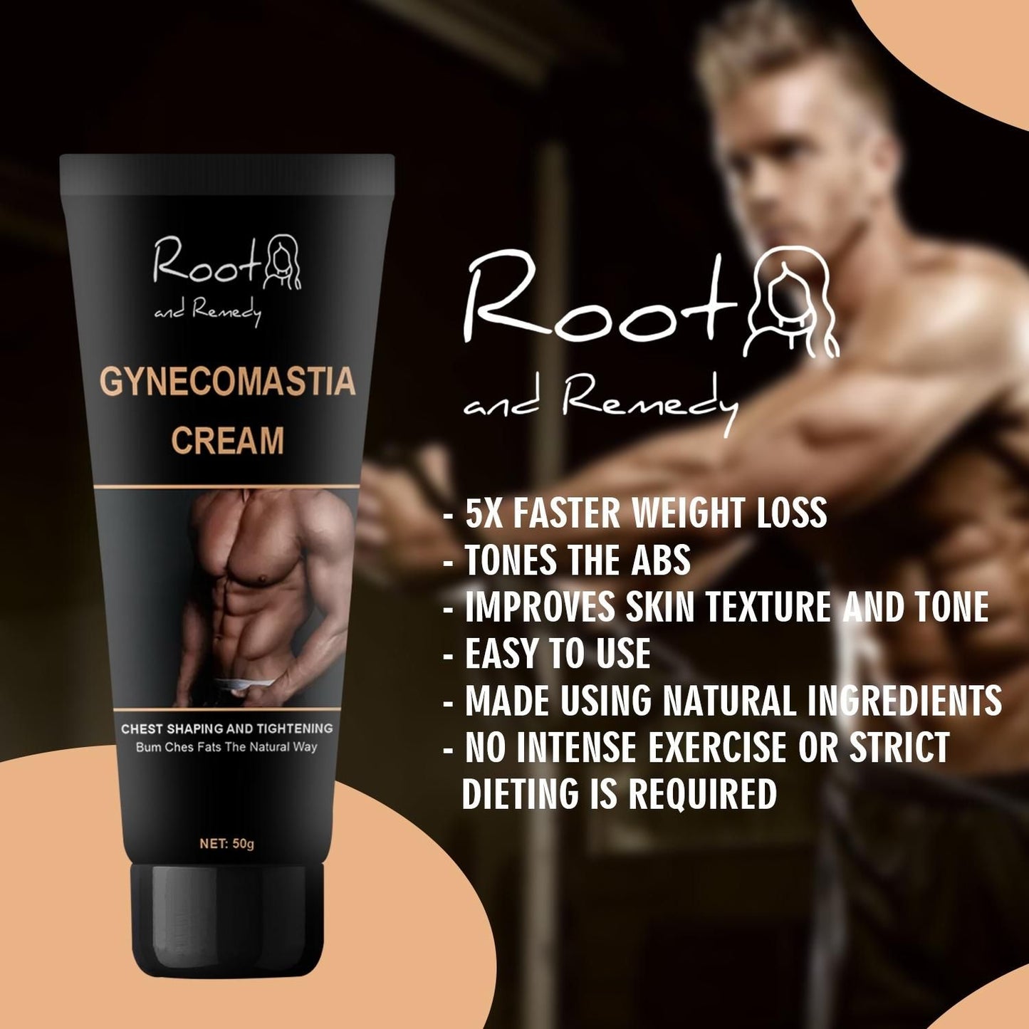 Gynecomastia Cream 50g Pack of 1
