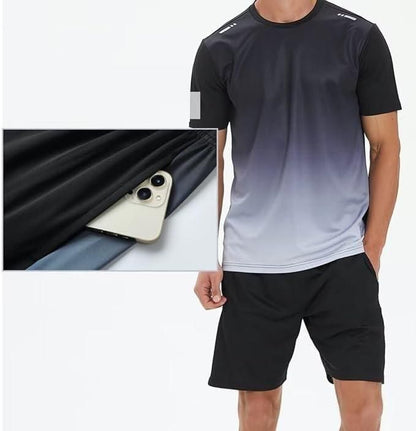 Men's Jersey T-shirt & Bottom Set